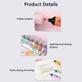 Mondate Pastel Colour Hilighter Marker 6 pcs Set. 