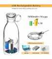Electric Juicer Machine | Juicer Mini Blender | Mini Portable New Blender Mixer Smoothie | Bottle Juicer Blender | Shake Maker Juice Mixer | Fruit Juicer For Sports Travel And Outdoors.
