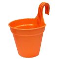 Plastic Grill planter Multicolor 22 CM - 1 piece, Grill Flower tub, Grill planter Plastic tub Planter Gardening, Plastic Grill Hanging Balcony Hanging tub, Plastic Grill Hanging flower pot. 