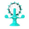 【NORMA Funny Pet Cat Turntable Toy 360 Rotating Windmill Interactive Training Teasing Puzzle Exercise Play Game Feeding Leakage Device.