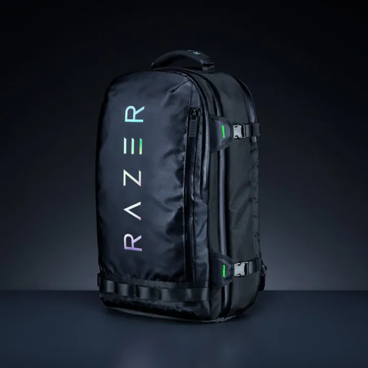RAZER%20Rogue%2017"%20Backpack%20V3%20Compact%20Travel%20Backpack%20with%2017"%20Lap-top%20Compartment%20Water%20Resistant%20Anti-Wrinkle%20Polyester%20Exterior%20Bag%20-%20Image%208