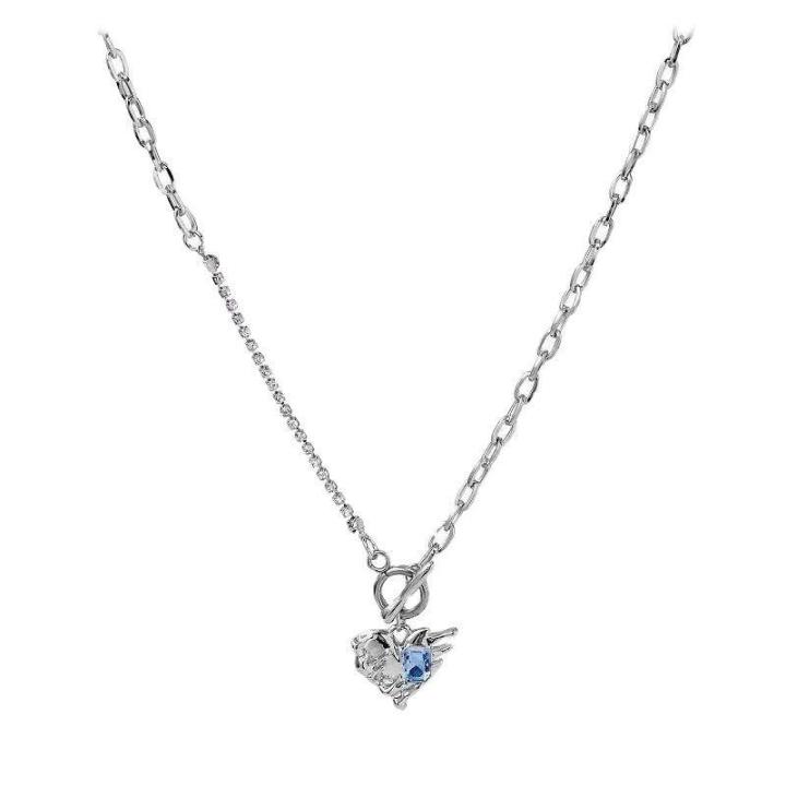 Double%20Layer%20Star%20Pendant%20Necklace%20for%20Women%20Alloy%20Silver%20Trendy%20Clavicle%20Chain%20-%20Image%209