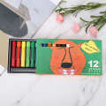 12Pcs Oil Painting Stick Water-Soluble Non-Toxic Professional Drawing Pen Art Supply. 