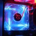 RGB CPU Cashing Lighting Fan Big - Blue.