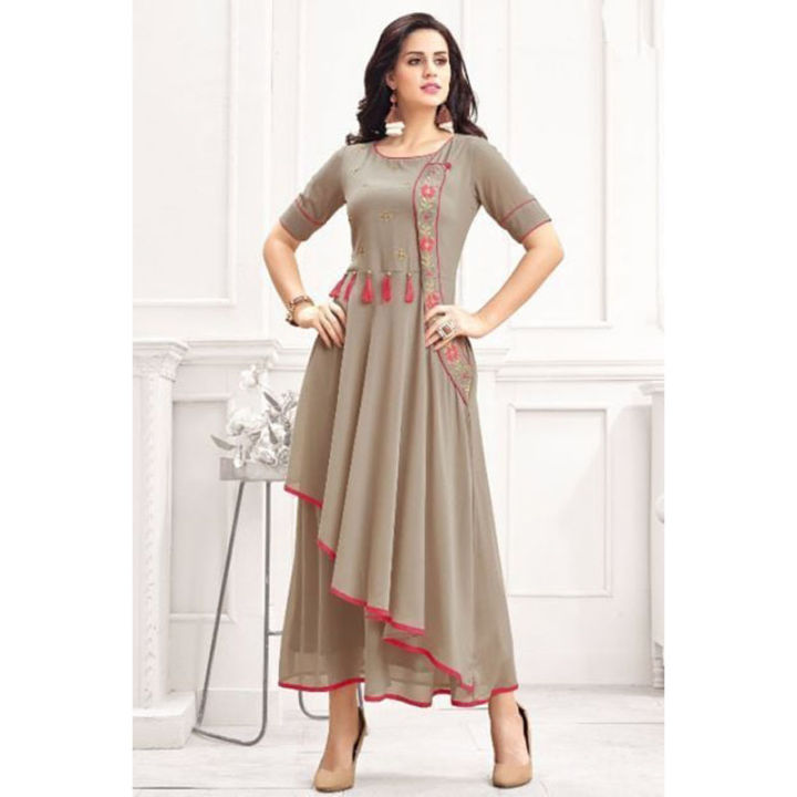 Stylish%20Long%20Dress%20For%20Fashionable%20%20Girls%20-%20Image%202