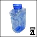 Big Size Plastic Water Bottle 2000 ml - Odorless Food Grade Plastic Water Bottle - 2L. 