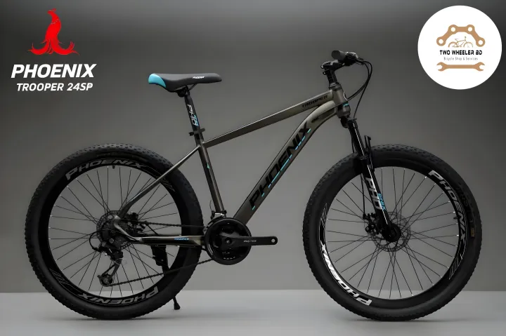 Phoenix Donald 26 inchi 24 Speed Gear Cycle With Suspension Lockout fork High Rim Coloring Fat Spoke With Shimano Parts