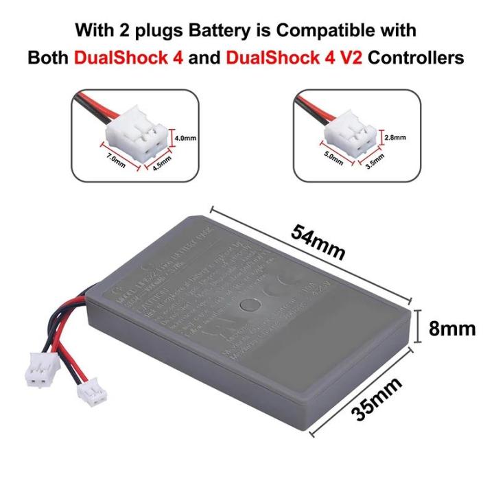 For%20SONY%20PS4/PS4%20PRo%20Slim%20LIP1522%20Dualshock%204%20V1%20V2%20Wireless%20Controller%20Playstation%20GamePad%203.7V%201000mAh%20Rechargeable%20Battery%20-%20Image%202