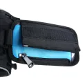 Roswheel Cycling Bike Bicycle Front Top Tube Frame Pannier Double Bag Pouch for 5.5in Cellphone 1.8L 12813L-A. 
