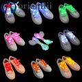【WSJJ Store】（NEW） Multicolor LED Laces Nylon Glow Shoe Strings Luminous Shoelaces Party Sport Accessories Night Running Webbing Fashion Athletic Strap. 