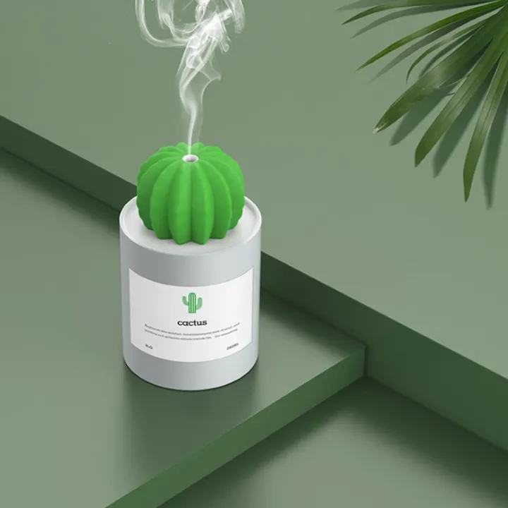 USB%20Air%20Humidifier%20Cactus%20Timing%20Aromatherapy%20Diffuser%20280Ml%20,White%20-%20Image%2010