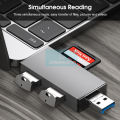(New) doomhot 7 in 1 USB 2.0 memory card reader USB micro OTG card reader computer SD TF memory card reader adapte. 