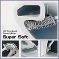 High Mount Real Silicone Toilet Brush with Holder Sticker Set ,Brush for Toilet Deep Cleaning Soft Silicone Bristle Clean Toilet Corner Easily.