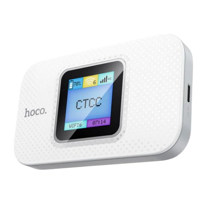 HOCO%20DQ12%20Portable%20WIFI%20Router%20WiFi%206%20Router%20with%20Dispaly%20All%20BD%20Sim%20Supported%20Pocket%20Router%204G%20Sim%20Support%20Pocket%20Router%20For%20Travel%20Mini%20Pocket%20Router%20Wifi%20Router%20Car%20-%20Image%202