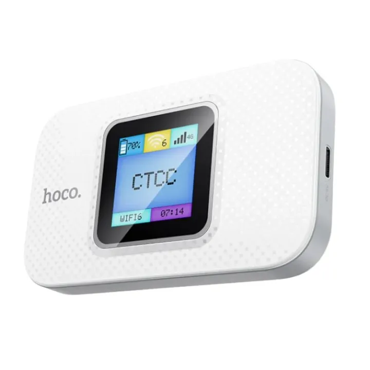 HOCO%20DQ12%20Portable%20WIFI%20Router%20WiFi%206%20Router%20with%20Dispaly%20All%20BD%20Sim%20Supported%20Pocket%20Router%204G%20Sim%20Support%20Pocket%20Router%20For%20Travel%20Mini%20Pocket%20Router%20Wifi%20Router%20Car%20-%20Image%202