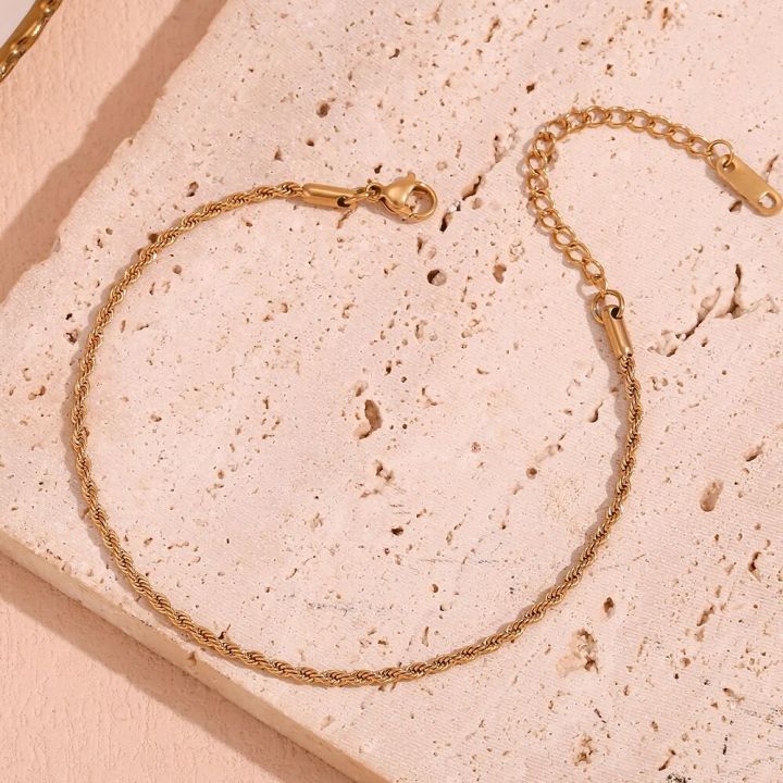 E.B.belle%20Twists%20Chain%20Anklet%20Minimalist%2018K%20Gold%20Plated%20Stainless%20Steel%20Bracelet%20on%20the%20Leg%20Jewel%20Accessories%20for%20Women%20Gift%20-%20Image%204