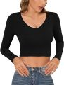 Cotton New Fashionable Cotton short body Full hata Crop Tops Blouse for Women by now in amena fashion.