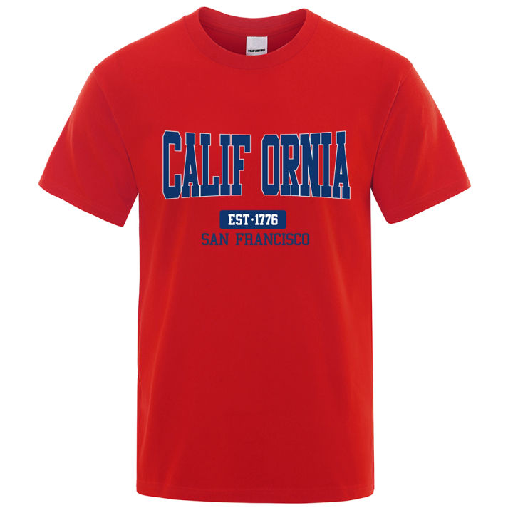 California%20Est.1776%20San%20Francisco%20Letter%20Tshirt%20Man%20Casual%20Sweat%20Loose%20Tee%20Clothes%20Cotton%20Summer%20Crewneck%20Tops%20Oversized%20T-Shirt%20-%20Image%205