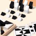 Puzzle Hidden Building Blocks Puzzle Toys Cultivate Children's Spatial Thinking Imagination Ability Parent-Child Interactive Desktop Game.