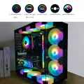 Yfashion COOLMOON ARGB LED Strip Light With 5V 3Pin Small 4Pin Header Changing Light Speed DIY Lamp Bar Light Strip For PC Computer Case Chassis. 
