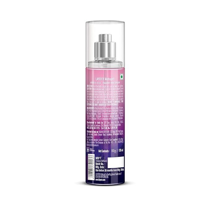 Layer'r%20Wottagirl%20Amber%20Kiss%20Body%20Splash%20For%20Women%20Long%20Lasting%20-%20135ml%20-%20Image%202