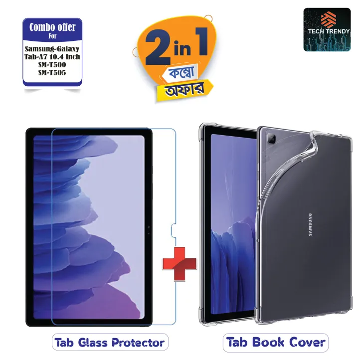 Samsung%20Galaxy%20Tab%20A7-%20SM-T500/SMT-505%20(10.4%20inch)%20Horizontal%20Flip%20Book%20Cover%20+%20Tempered%20Glass%20Protector%20for%20Samsung%20Galaxy%20Tab%20A7%2010.4%20Inch%20(2%20in1%20Combo)%20-%20Image%207