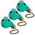 3 Pack Ceiling Fan Switch 3 Speed 4 Wire Zing Ear ZE-268S6 Fan Pull Chain Switch Replacement Speed Control Switch. 