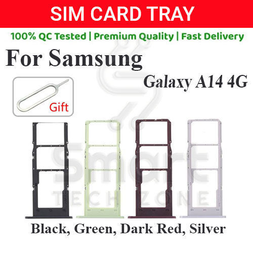 Samsung%20Galaxy%20A14%204G%20Sim%20Tray%20Micro%20SD%20Card%20Slot%20with%20Sim%20Ejector%20Pin%20Replacement%20Part%20-%20Image%202