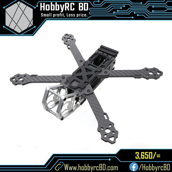 HSKRC KT5 5Inch Carbon Fiber Frame for FPV Racing Drone