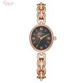 Kimio Brand Natural Stone Dial Watches for Women Oval Simple Retro Bracelet Watch.