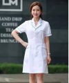 Doctor's Choice: Elegant Women’s Lab Jacket with Side Belts.
