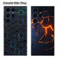 Colorful Honeycomb Decal Skin for Samsung Galaxy S23 S22 S24 Ultra A54 A52 A52S 5G Back Screen Protector Cover 3M Wrap Sticker Killer Bzzo.