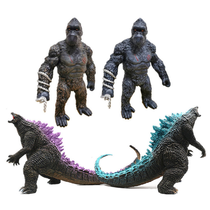 Blueback%20Red%20Lotus%20Godzira%20vs.%20Skull%20Island%20Godzilla%20King%20Kong%20Gorilla%20Figure%20Toy%20Model%20Ornaments%20-%20Image%205