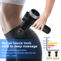 Electric Fascia Tool Muscle Massage Tissue Massage Tool Fascia Roller for Pain Relief with 6 Massage Heads 9 Speed. 