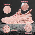 Pet Pink Welfare Summer and Autumn New White Shoes Breathable Mesh Shoes Thin Soft Bottom Lightweight Casual Sneakers.