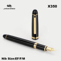Jinhao X350 Fountain Pen Black Gold Clip Luxury Executive Pen EF F M Bent Nib Writing ink Pen Office School Stationery Supplies Amour zii.
