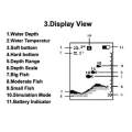 Portable Fish Finder LCD Fish Finder Ultrasonic Sonar Sensor Echo Sounder. 