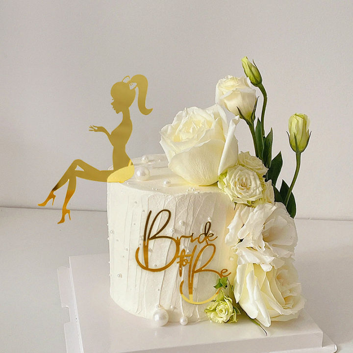 2pcs%20Design%20Bride%20To%20Be%20Cake%20Topper%20Rose%20Gold%20Acrylic%20Cake%20Topper%20Girl%20Bachelor%20Wedding%20Bridal%20Engaged%20Dessert%20Baking%20Decoration%20Maoxia%20Maoxia%20-%20Image%202