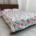 King Size Bedsheet Set with Two Pillow Covers Bed Sheet 7 Feet by 8.5 Feet (7 x 8.5 Feet)... 