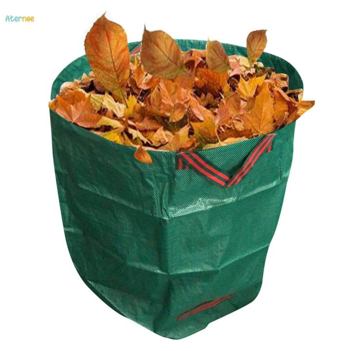 Garden Waste Bags Reusable Yard Waste Bags for Trash Pool Loading Leaf 65cmx60cm
