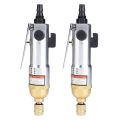 EITGZWAS 2X Pneumatic Screwdriver, 1/4 Inch Air Screwdriver Straight Hand Industrial Reversible Screw Driver for Fastening 9000Rp. 