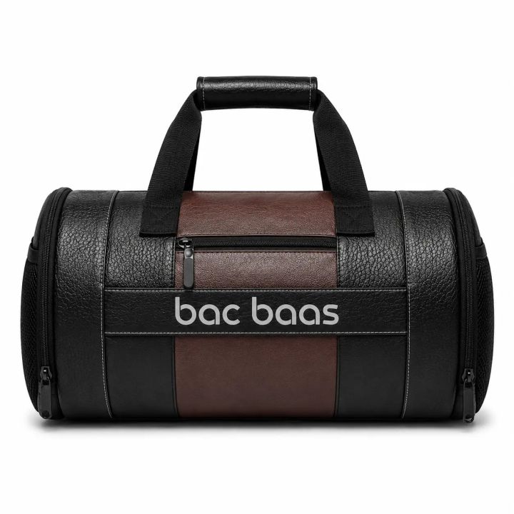 Bacbaas Premium Barrel Duffel Gym Bag – Sleek, Functional & Urban Ready