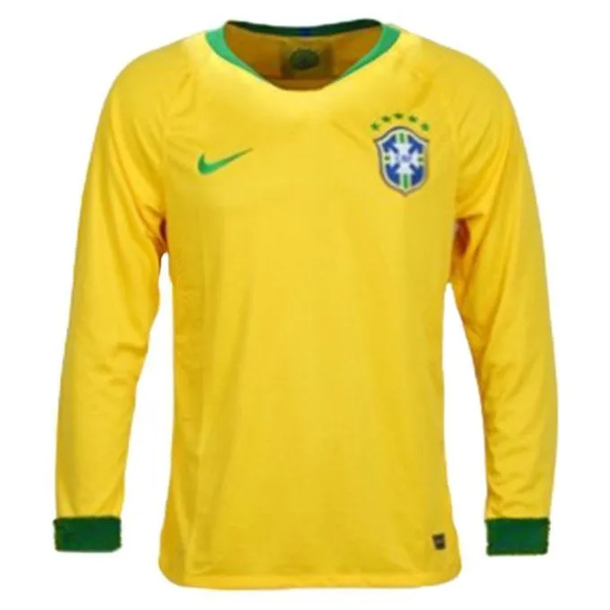 Brazil%20Home%20Long%20Sleeve%20Jersey%202018%20-%20Yellow%20-%20(China)%20-%20Image%202