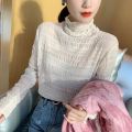Fresh Sweet Purple Sweater Coat for Women Autumn and Winter New Gentle Western Style Student Knitted Cardigan.