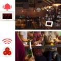RETEKESS T114 Restaurant Table Buzzer pager Waiter Service Calling Queue Wireless Caregiver System 10 3-Key Push Button for Restaurant Nursing Home Cafe Bar. 