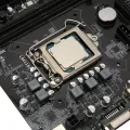 Motherboard CPU Combo, Multi Graphics Support Gaming PC Motherboard 8G DDR4 G3930 CPU Heat Dissipation DIY Assembled for Desktop PC. 