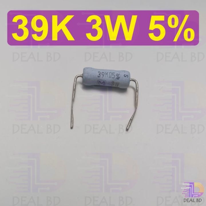 5Pcs%203W%2039K%20Ohm%20Resistor%20Metal%20Oxide%20Film%20Resistors%20Flameproof%20Power%203%20Watt%2039K%20Ohm%20Metal%20Oxide%20Resistors%205%25%20Tolerance%20Passive%20Components%20-%20Image%203
