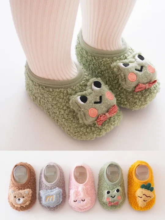 Thickened%20Green%20Frog%20Baby%20Floor%20Socks%20Baby%20Toddler%20Shoes%20Sock%20Shoes%20Non-Slip%20Soft%20Bottom%20Cartoon%20Early%20Education%20Baby%20Shoes%20-%20Image%202