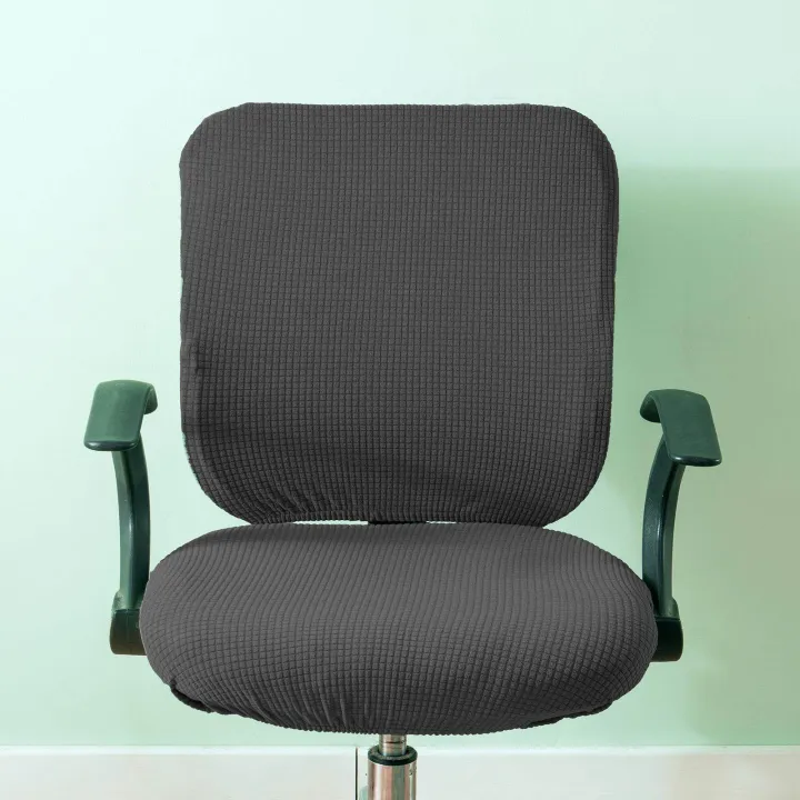 Elastic%20Office%20Chair%20Seat%20Covers%20Stretchable%20Chair%20Slipcover%20Dark%20Blue%20-%20Image%205