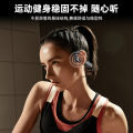 OWS open bone conduction does not enter the ear can be inserted into the memory sports bluetooth headset waterproof noise reduction wireless ear hanging.